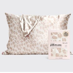 KITSCH Satin Pillowcase - Leopards, standard size, NWT, 3 available